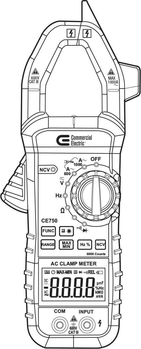 Technical Manual Digital Clamp Meter